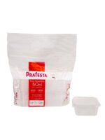 Pote Quadrado C/ Tampa 150ml C/ 300 Unidades