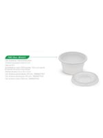 Pote P/ Molho 30ml Branco C/ Tampa Fibraform F695 C/ 700 Unidades